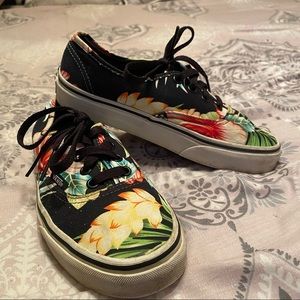 Floral Vans🌺